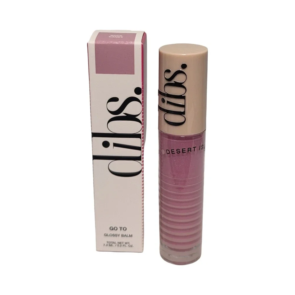 DIBS Beauty Go To Glossy Balm Rock Candy 7.4ml New in Box High Shine Lip Balm